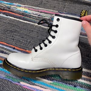 White Dr. Martens